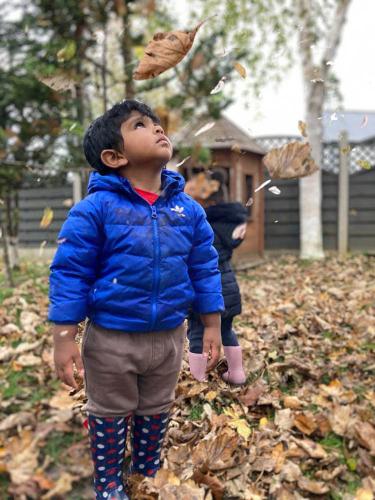 Garden_boy_looking_at_leaves